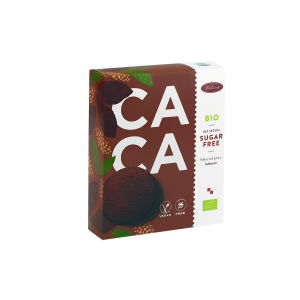 Keksi Bio Delicia Cacao, brez sladkorja, 125 g